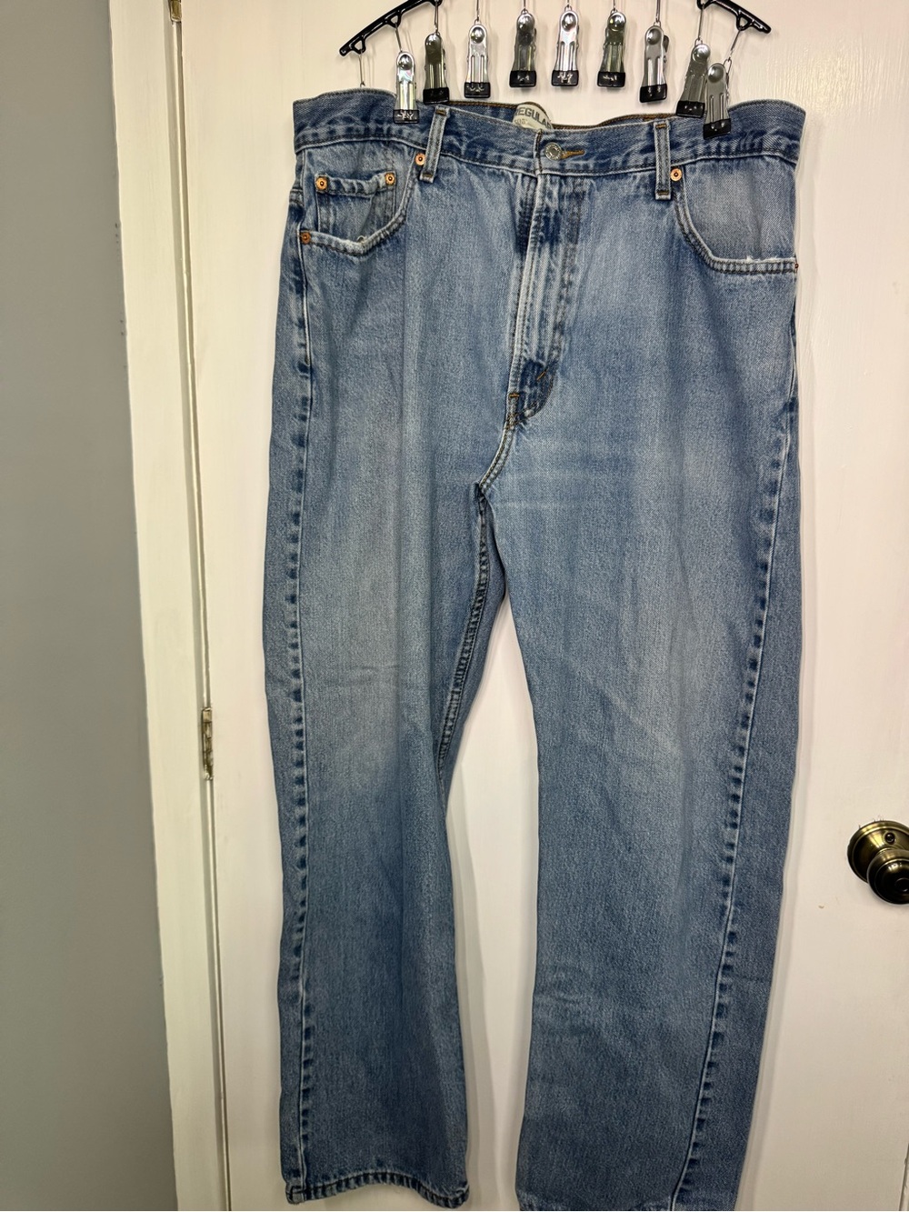 Levi's Relaxed Light Blue Wash Men's Jeans